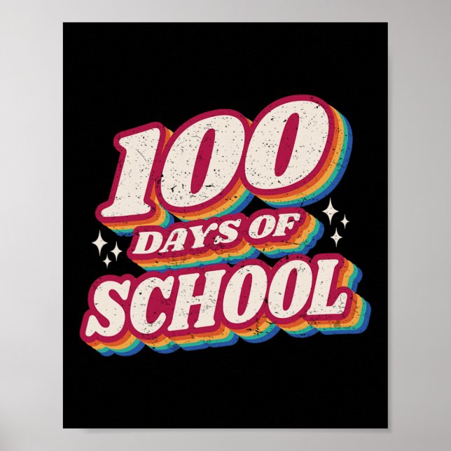 Dagar Y'all Teacher eller Student 100-årsdagen av  Poster (Framsidan)