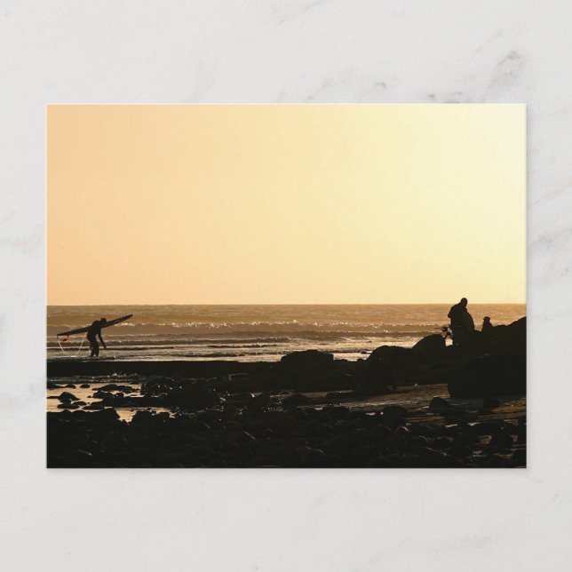 Dagars slut vykort (Framsida)