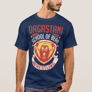 Dagastani Bear Wrestling Sambo MMA Grappling T Shirt