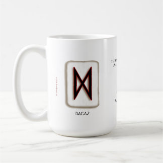 Dagaz RuneStone 15 oz. Mugg