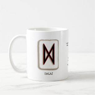 Dagaz RuneStone Mugg