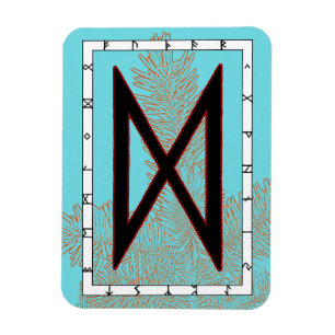 Dagaz Viking Rune Magnet - genombrott!