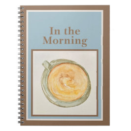 Dagbok: På morgonen — Psalm 5:3-4 Anteckningsbok