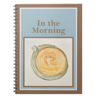 Dagbok: På morgonen — Psalm 5:3-4 Anteckningsbok