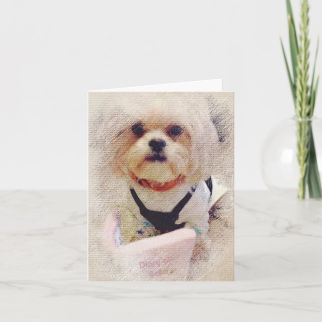 Dagboken av Bella noterar kortet Kort (Framsida)