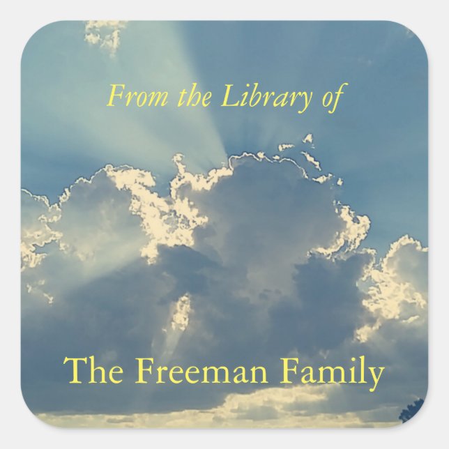 Dagboksplacering Fyrkantigt Klistermärke (Framsida)