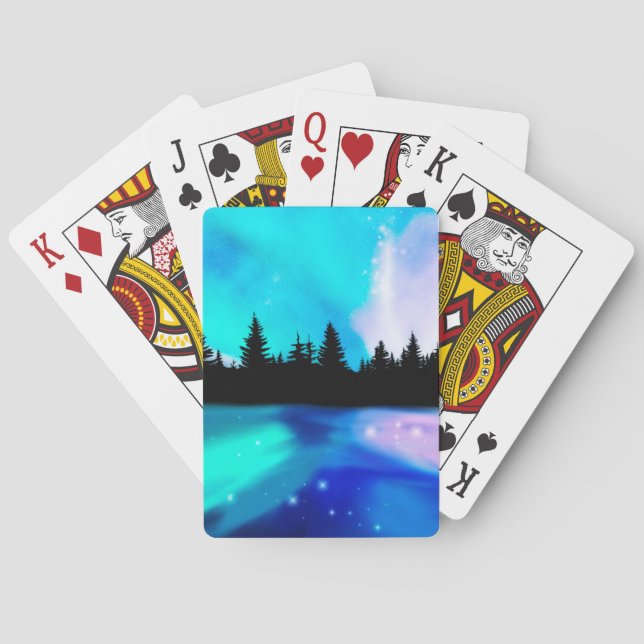 Dagbrytningsreflektioner Casinokort (Baksidan)