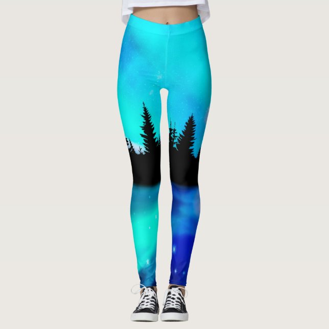 Dagbrytningsreflektioner Leggings (Framsida)