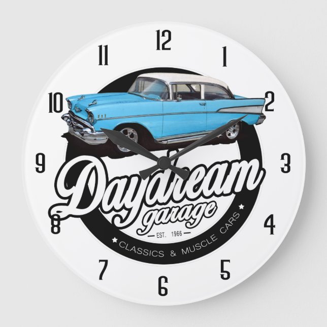 Dagdrömgarage Stor Klocka (Framsida)