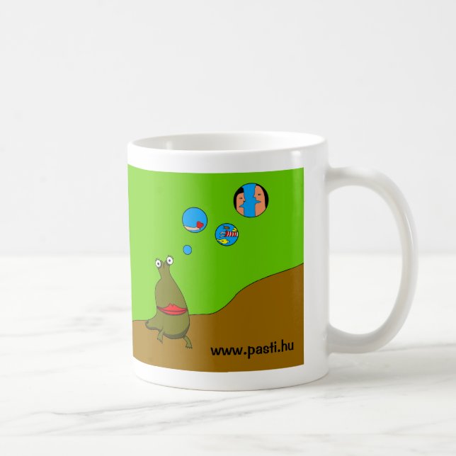 Dagdrömma mudskipper kaffemugg (Höger)