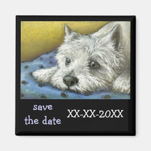 Dagdrömma Westie Magnet