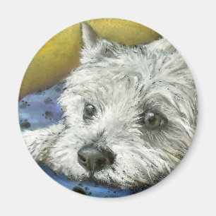 Dagdrömma westie magnet