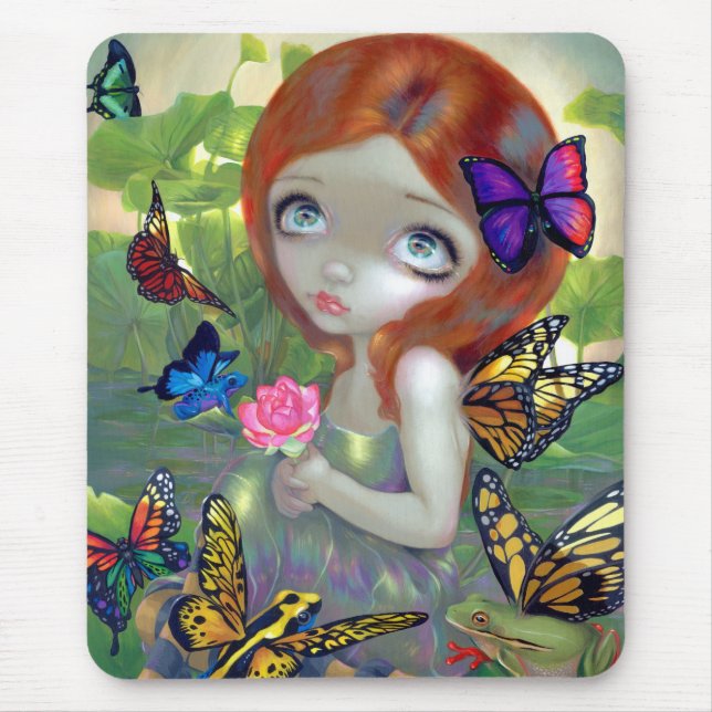 "Dagdrömmar och grodor" Mousepad Musmatta (Framsidan)