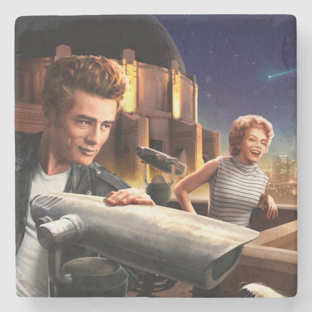 Dagdrömmare Underlägg Sten (Framsidan)