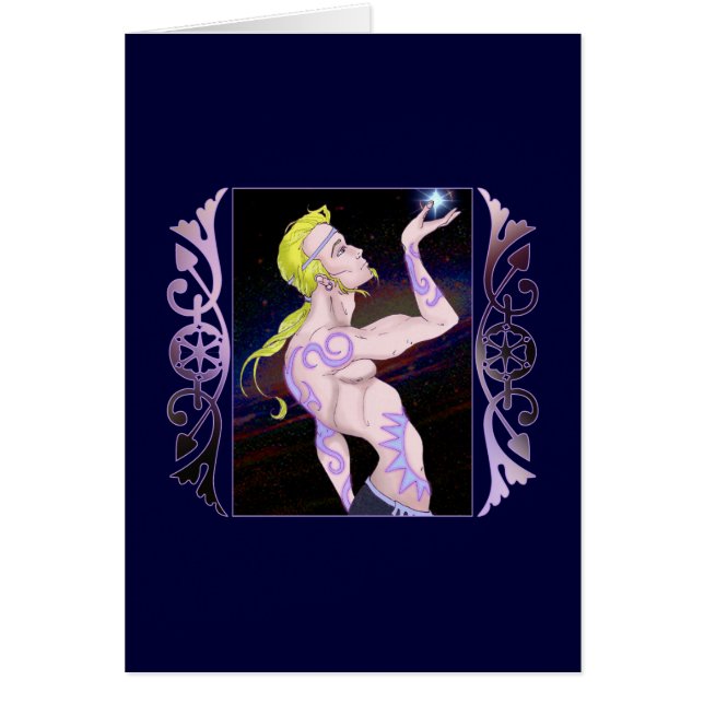 Dagdrömmarekorten Hälsningskort (Framsidan)