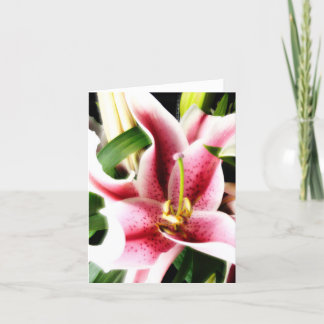Dagdrömmarelilja Notecard Kort
