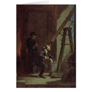 Dagdrömmaren, c.1863 hälsningskort