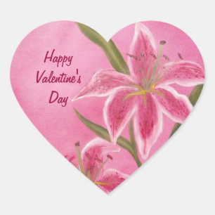 Dagdrömmarevalentinklistermärke Hjärtformat Klistermärke