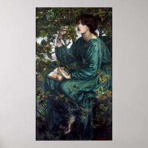 Dagdrömmen av Dante Gabriel Rossetti Poster