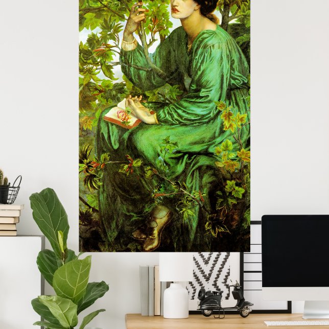 Dagdrömmen, finkonst, poster (Hemmakontoret)