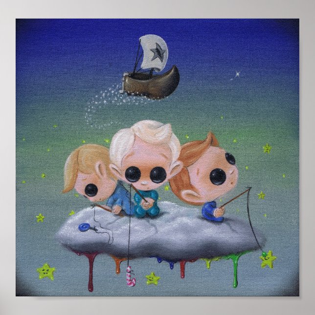 dagdrömskonst poster (Framsidan)