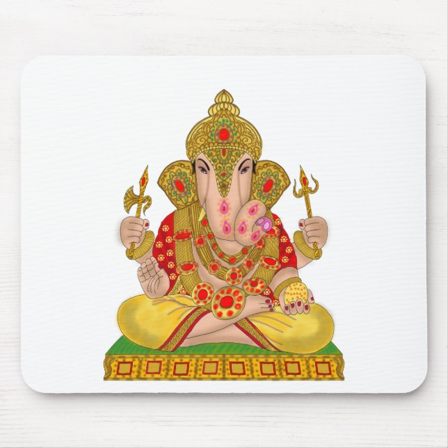 Dagduseth Ganesha Mouse Pad Musmatta (Framsidan)