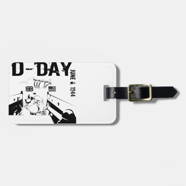 DAGEN 6 juni 1944 Bagagebricka (Horisontell Framsida)