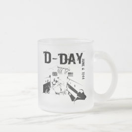 DAGEN 6 juni 1944 Frostad Glasmugg