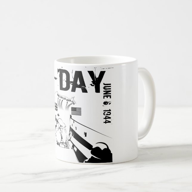 DAGEN 6 juni 1944 Kaffemugg (Framsida höger)