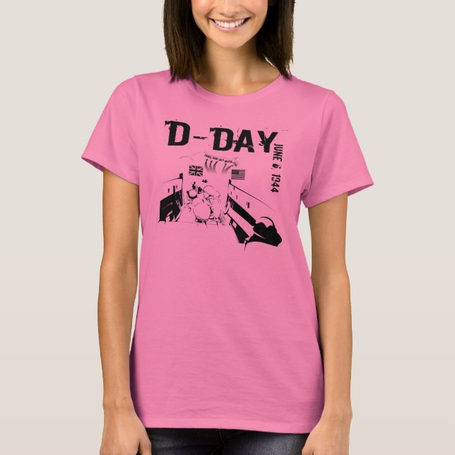 DAGEN 6 juni 1944 T-shirt (Framsida)