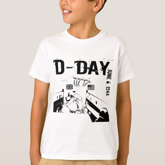DAGEN 6 juni 1944 Tee Shirt (Framsida)
