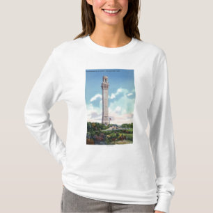 Dagen beskådar av vallfärdar minnesmärken tee shirt