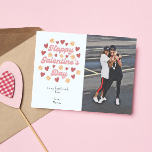 Dagen Bestkompis Photo i Modern Lycklig Galentine Vykort