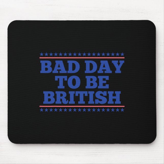 Dagen då britterna var på väg, 4 juli i år musmatta (Framsidan)
