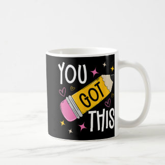 Dagen då du Har den här Cute Pencil Lärarfinalen. Kaffemugg