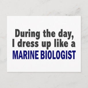 Dagen då jag gick upp som en marin biolog vykort