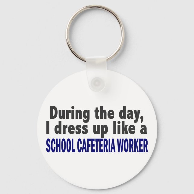 Dagen då jag gjorde Cafeteria Worker i skolan Nyckelring (Framsida)