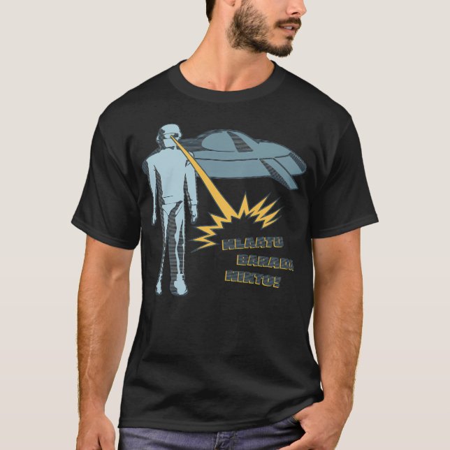 Dagen då jorden fortfarande fanns t shirt (Framsida)