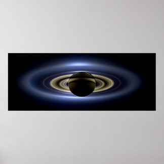 Dagen då jorden log av rymdfarkosten Cassini Poster