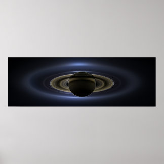 Dagen då jorden log | Cassini | Saturnus | FULLT Poster