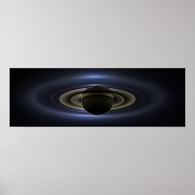 Dagen då jorden log | Cassini | Saturnus | FULLT Poster (Framsidan)