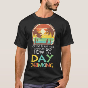 Dagen då man dricker Beach party Dag T Shirt