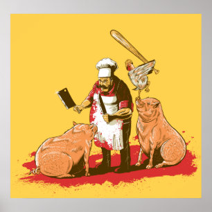 Dagen då maten kom tillbaka poster