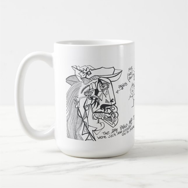 Dagen då Pablo och jag var sjuka… Kaffemugg (Vänster)