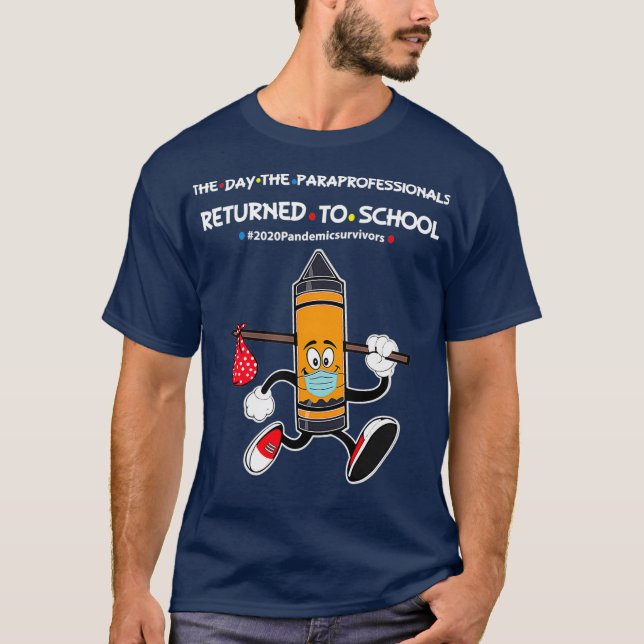 Dagen då parafer återvände till skolan t shirt (Framsida)