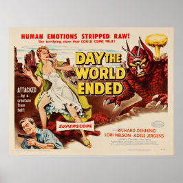 Dagen då världsfilmen slutade Poster Ad