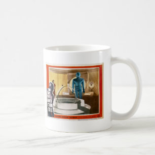 Dagen den jord stod fortfarande muggen kaffemugg