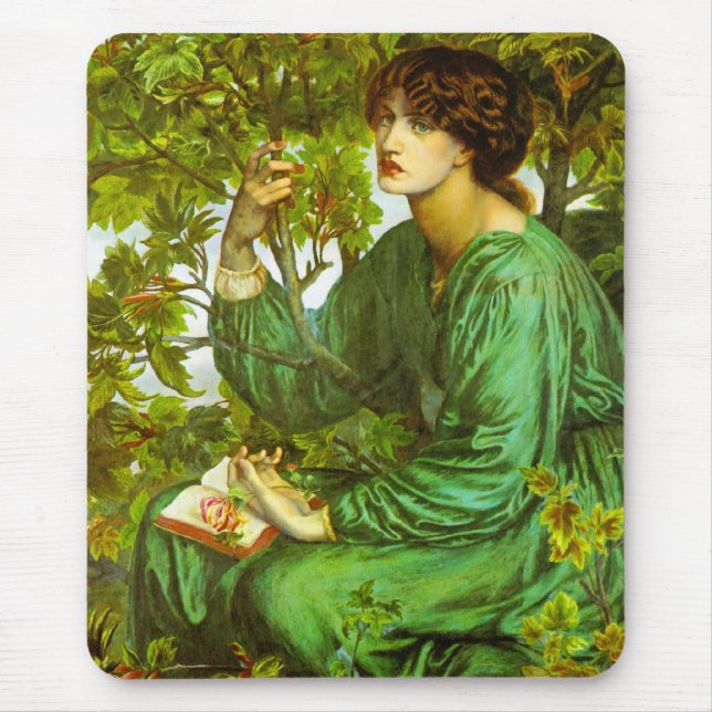 Dagen Dream av Dante Gabriel Rossetti Musmatta (Framsidan)