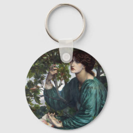 Dagen Dream av Dante Gabriel Rossetti Nyckelring