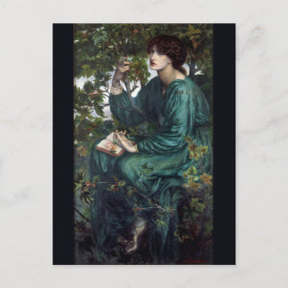 Dagen Dream av Dante Gabriel Rossetti Vykort